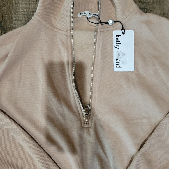 Women's Tan Jumpsuit - Picture 4 of 12